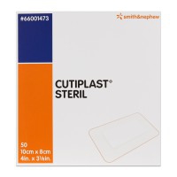 Cutiplast Steril 10 cm x 8 cm: Sterile Verbände (Schachtel mit 50 Einheiten)